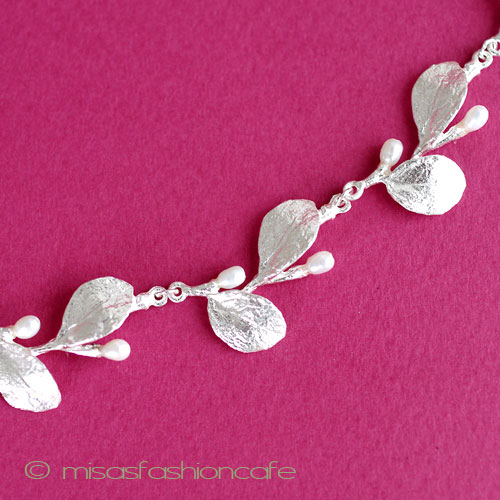 （画像用） マイケル　ミショー 真珠の木　ネックレス