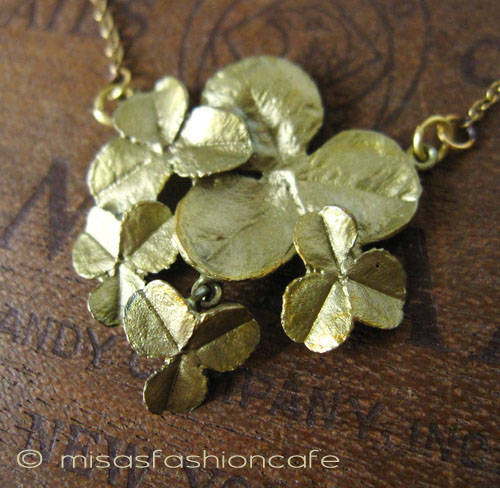 （画像用） マイケルミショー ネックレス クローバー　再販！