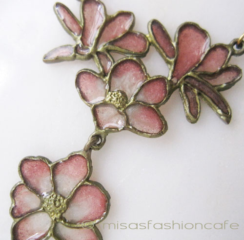 （画像用） マイケルミショー ネックレス モクレン・マグノリア再販