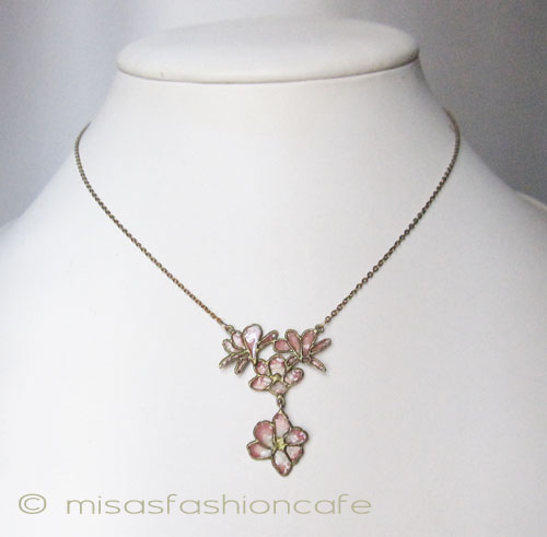 （画像用） マイケルミショー ネックレス モクレン・マグノリア再販