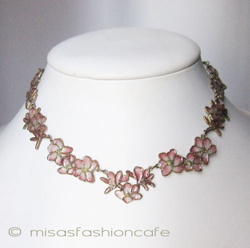 （画像用） マイケルミショー ネックレス モクレン・マグノリア再販