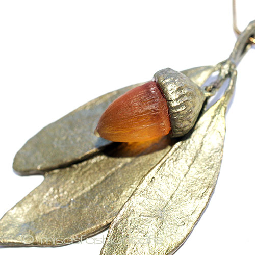 （画像用） マイケル・ミショー どんぐり　ネックレス