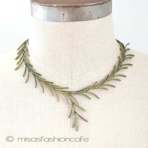 （画像用） Michaudネックレス　 ハーブ　ローズマリー