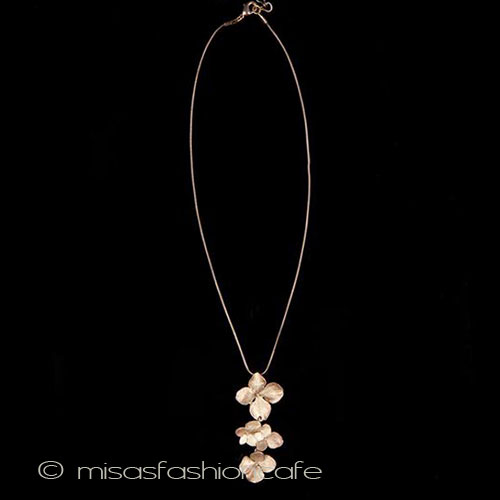 （画像用） マイケル ミショー再販！ あじさい ネックレス