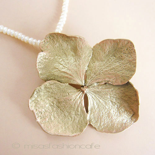 （画像用） マイケルミショー再販！ あじさい　ネックレス