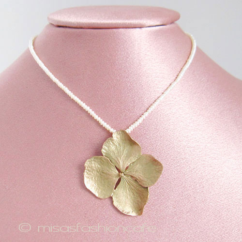 （画像用） マイケルミショー再販！ あじさい　ネックレス