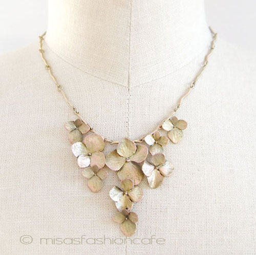 （画像用） マイケルミショー再販！ あじさい　ネックレス