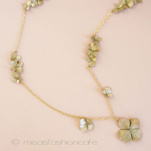 （画像用） マイケルミショー再販！ あじさい　ネックレス