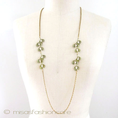 （画像用） Michaud ネックレス 真珠のヤドリギ