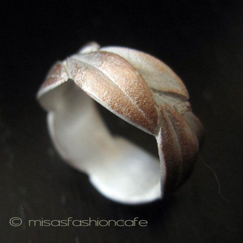 （画像用） Michaud リング 　ピンクシルバー