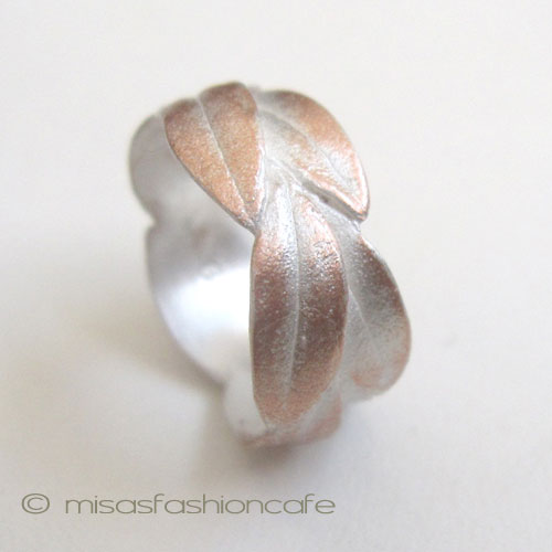 （画像用） Michaud リング 　ピンクシルバー