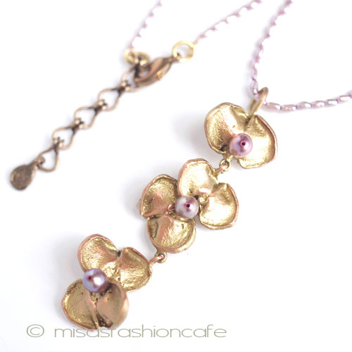 （画像用） マイケル　ミショー ヒヤシンス　ネックレス