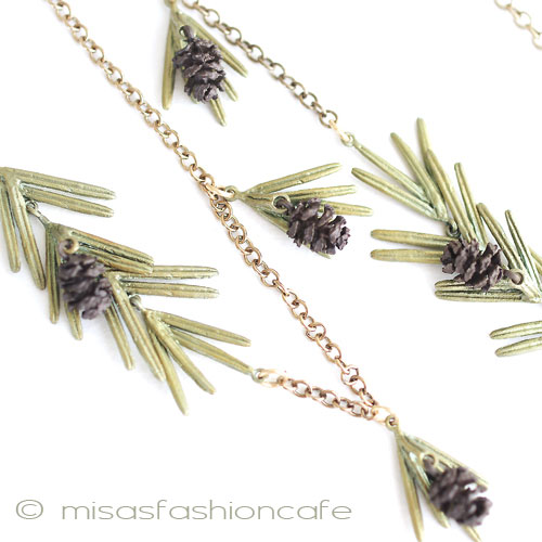 （画像用） マイケルミショー　再販！ 松ぼっくり　ネックレス