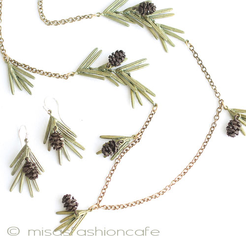 （画像用） マイケルミショー　再販！ 松ぼっくり　ネックレス