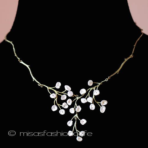 （画像用） マイケルミショー　再販！ 真珠　カスミソウのお花