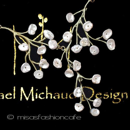 （画像用） マイケルミショー　再販！ 真珠　カスミソウのお花