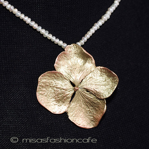 （画像用） マイケルミショー再販！ あじさい　ネックレス