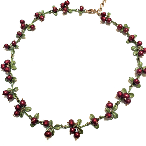 （画像用） 真珠のクランベリー パールの実ネックレス