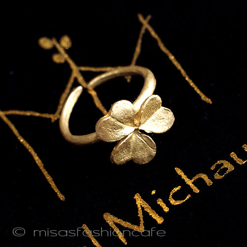 （画像用） マイケルミショーリング ゴールドのクローバー