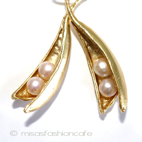 （画像用） 真珠　えんどう豆　再販！ ピアス　または　クリップ