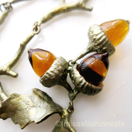 （画像用） Michaud ネックレス 再販！ カシの木・どんぐり