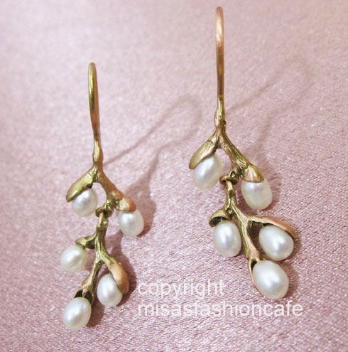 （画像用） Michaud ピアス 猫柳