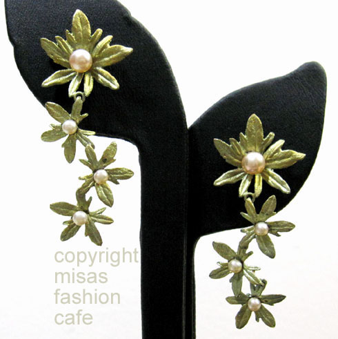 （画像用） Michaud ピアス ゼラニウム