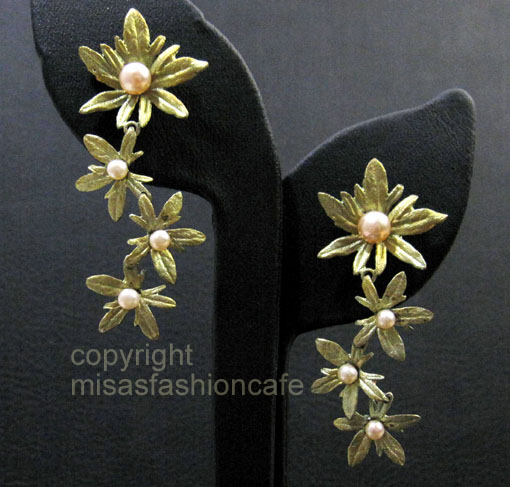 （画像用） Michaud ピアス ゼラニウム