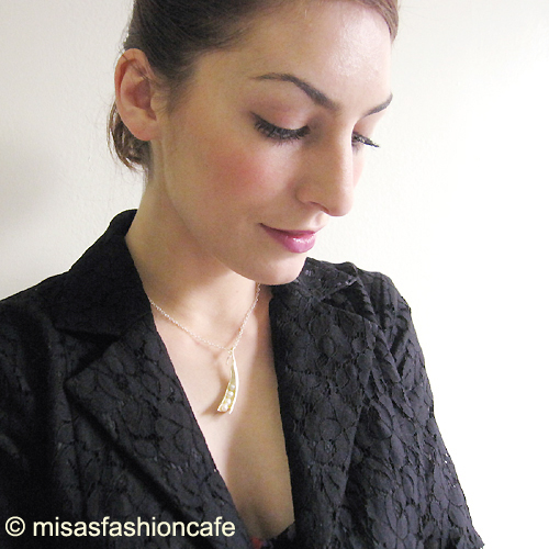 （画像用） マイケルミショー　再販！ 真珠・銀の豆ネックレス