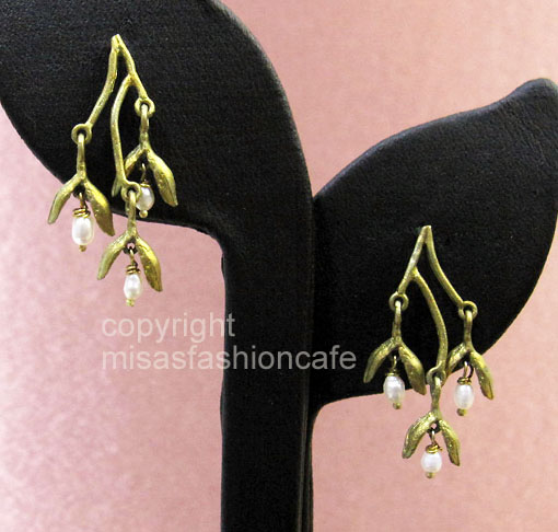 （画像用） Michaud ピアス 小麦