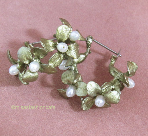 （画像用） Michaud ピアス ワイルド・フラワー