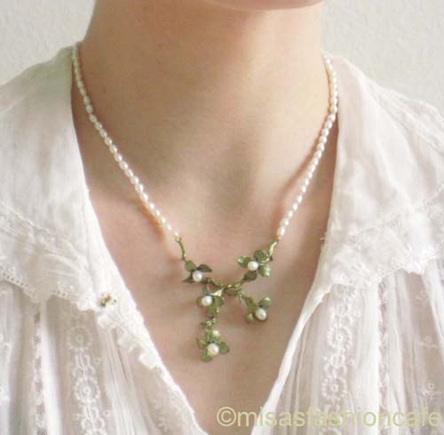 （画像用） マイケルミショー ワイルドフラワー ネックレス