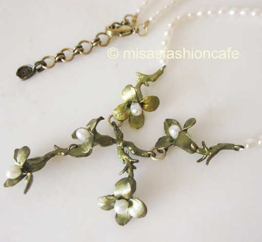 （画像用） マイケルミショー ワイルドフラワー ネックレス