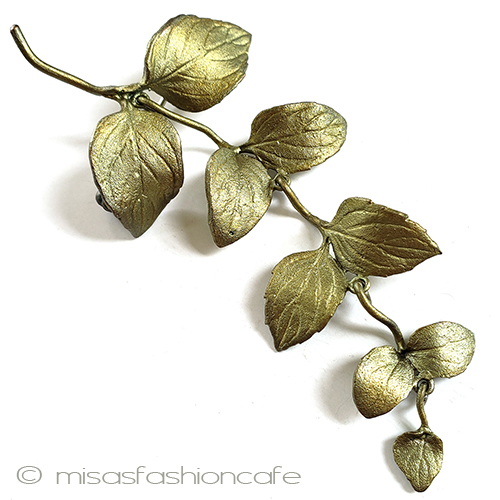 （画像用） マイケルミショーブローチ ハーブ：ペパーミント