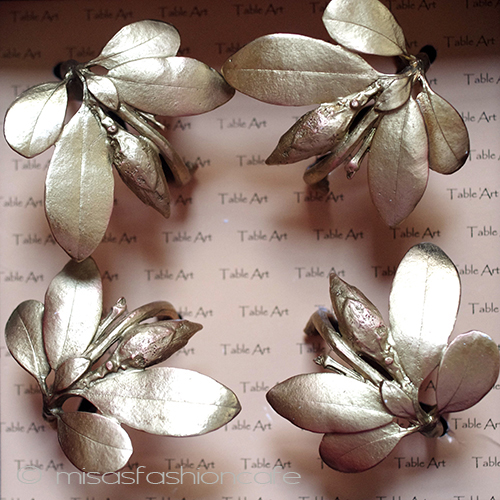 （画像用） マイケルミショー　つつじ ナプキンリング　４個セット