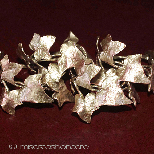 （画像用） マイケルミショー　アイビー ナプキンリング　４個セット