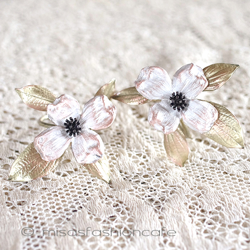 （画像用） マイケルミショー　ハナミズキ ナプキンリング　2個セット