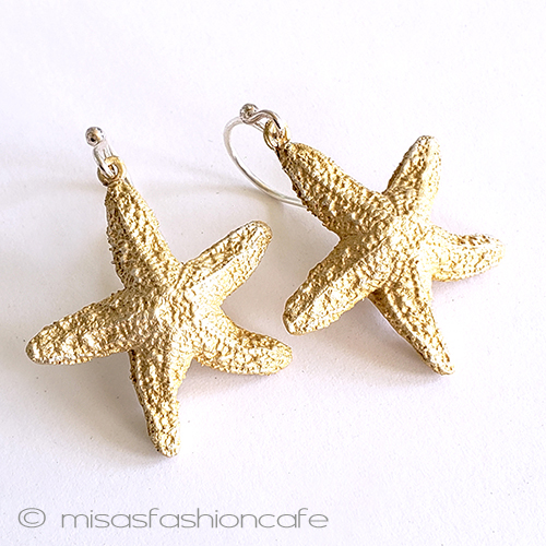 （画像用） マイケルミショー　ヒトデ ピアス　または　クリップ