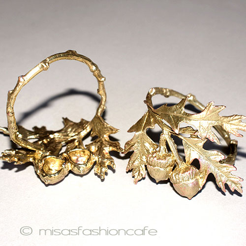 （画像用） マイケルミショー　再販！ ナプキンリング　団栗