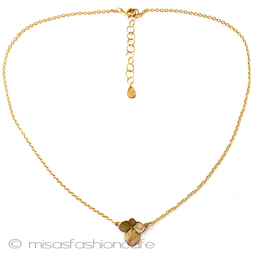 （画像用） マイケルミショー　 紫陽花　ネックレス