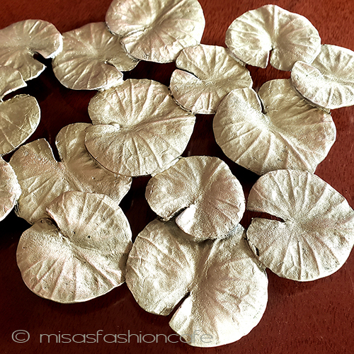 （画像用） マイケルミショー　鍋敷き 睡蓮　蓮の葉