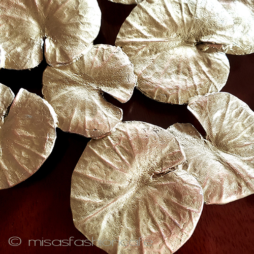 （画像用） マイケルミショー　鍋敷き 睡蓮　蓮の葉