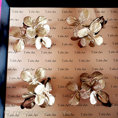 （画像用） マイケルミショー幸運の四つ葉 ナプキンリング　４個セット