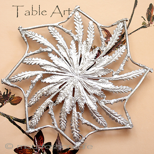 （画像用） マイケルミショー　鍋敷き ラベンダー　フラワー