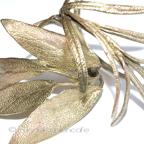 （画像用） ミショー　ナプキンリング ローズマリー＆セージ