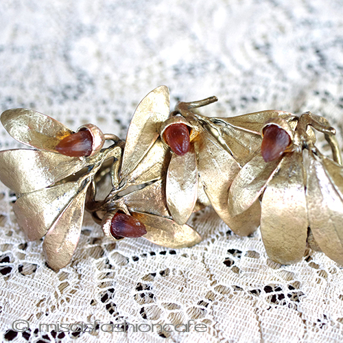 （画像用） マイケルミショー　どんぐり ナプキンリング　４個セット