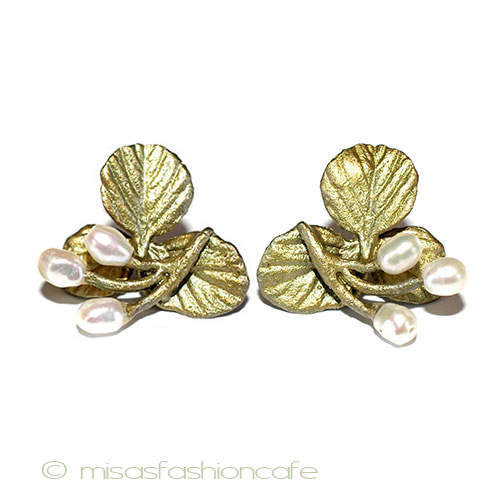 （画像用） マイケルミショー　ピアス 真珠　苺　再販！