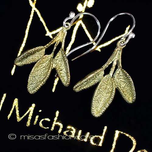 （画像用） ハーブ：セージ　再販！ ピアス　または　クリップ