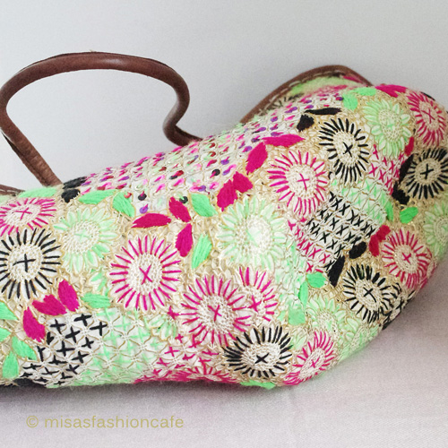 （画像用） モロッコ製かごバック 大