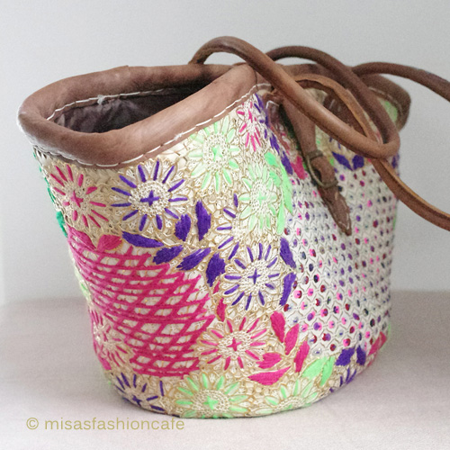 （画像用） モロッコ製かごバック特大!